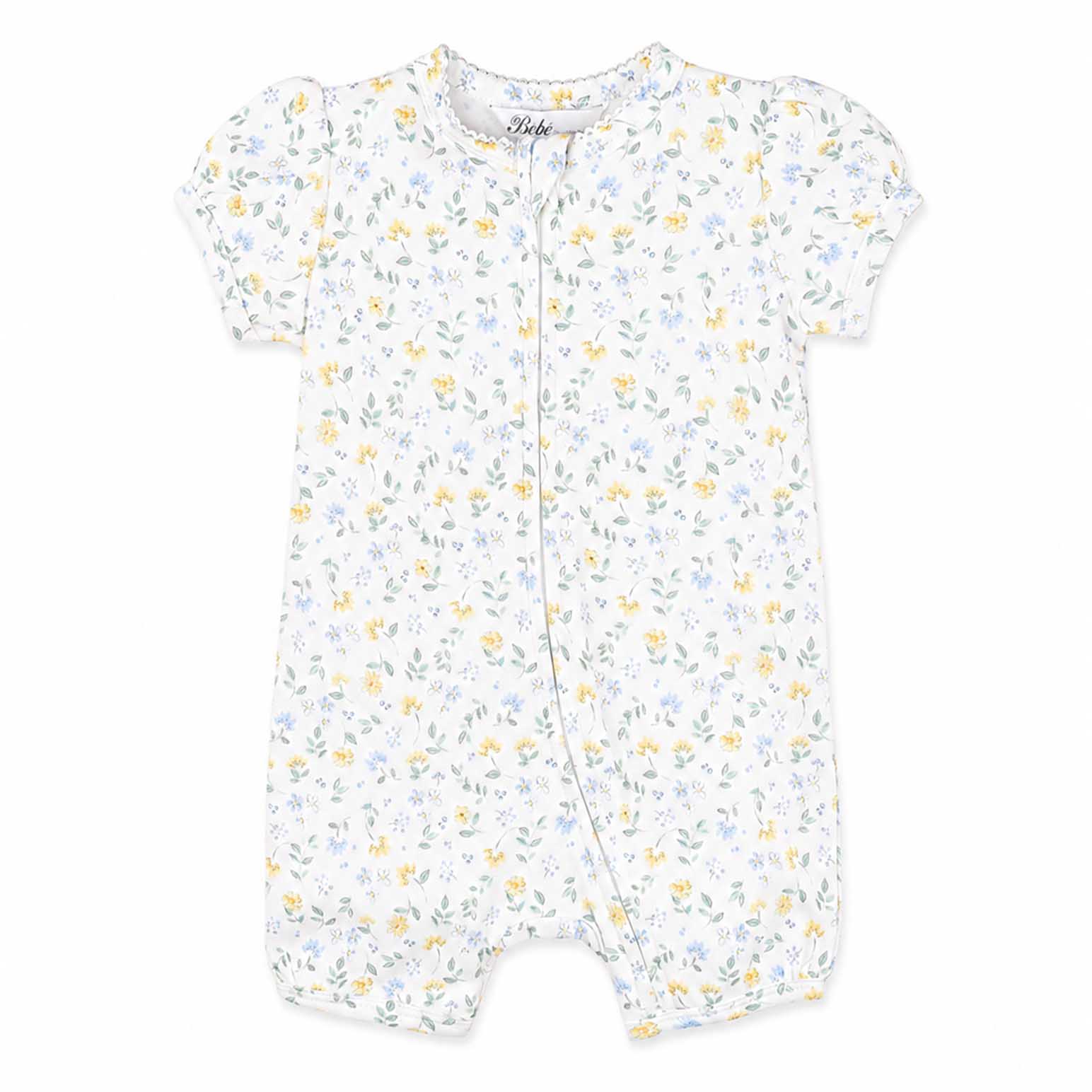 B&eacute;b&eacute; Libby SS Zip Romper